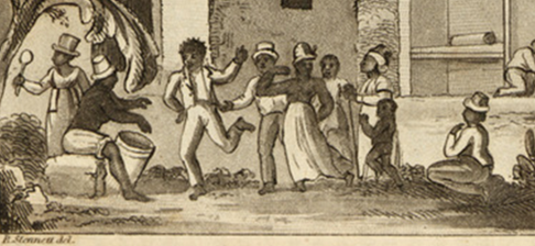 7/ A law of 1688 subsequently banned ‘the using and keeping of drums, horns and other instruments’ by enslaved people on Barbados. However, this law seems to have been roundly ignored, as every visitor to have written an account comments on the music they encountered.