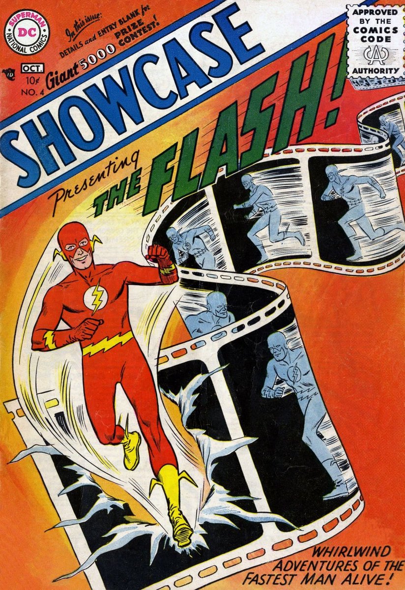 Barry Allen - The FlashAs a CSI he was struck by lightning one night and given Superspeed. He uses these incredible gifts to thwart evil for years as the 2nd Flash. Mentor of Wally and Wallace West, husband of Iris West, grandfather of Bart, and a member of the Justice League.