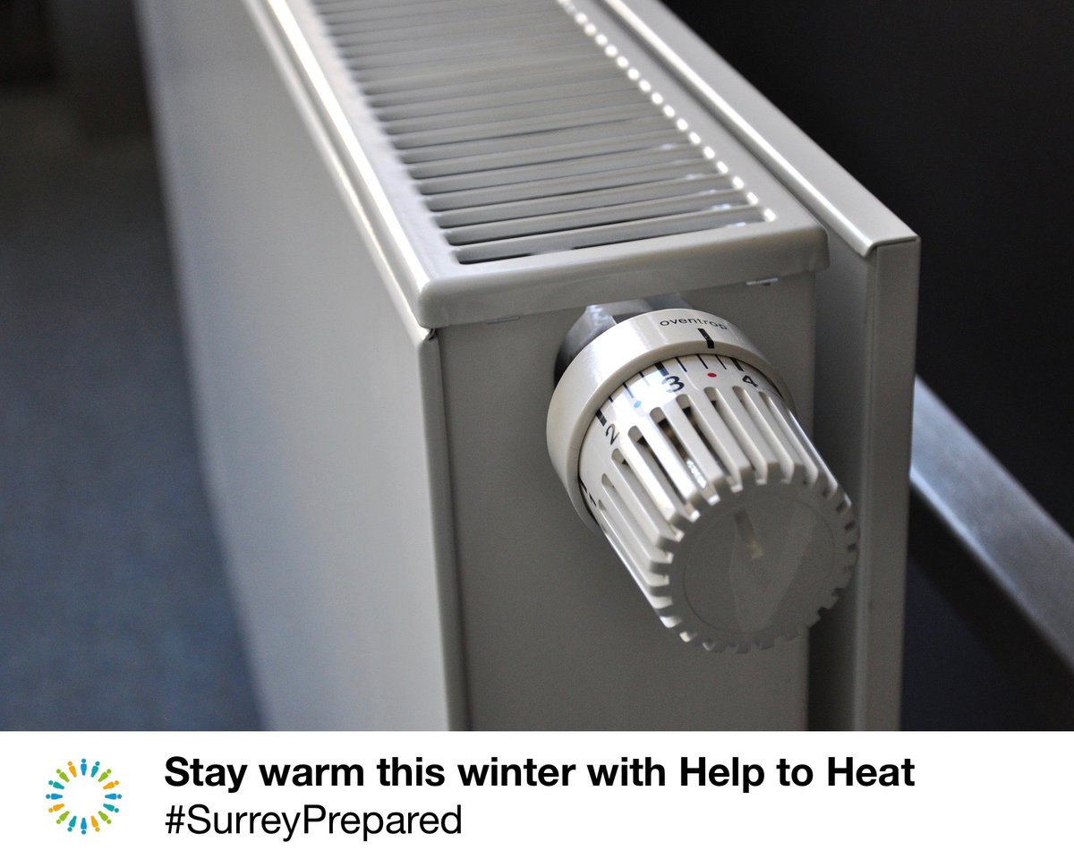 SurreyPrepared's tweet photo. Is someone you know is struggling to afford their energy bills? The #HelptoHeat Scheme from @SGNGas could provide help to keep them warm.  Find out more https://t.co/LltQFcnXud  #SurreyPrepared https://t.co/WgK77Ly3r2