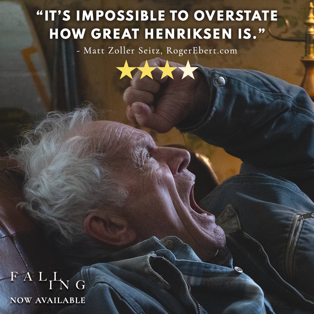 “I’m just blown away by what I’ve experienced doing this part”. Watch <a href="/lancehenriksen/">Lance Henriksen</a>'s compelling performance in #Falling. Now available on demand.