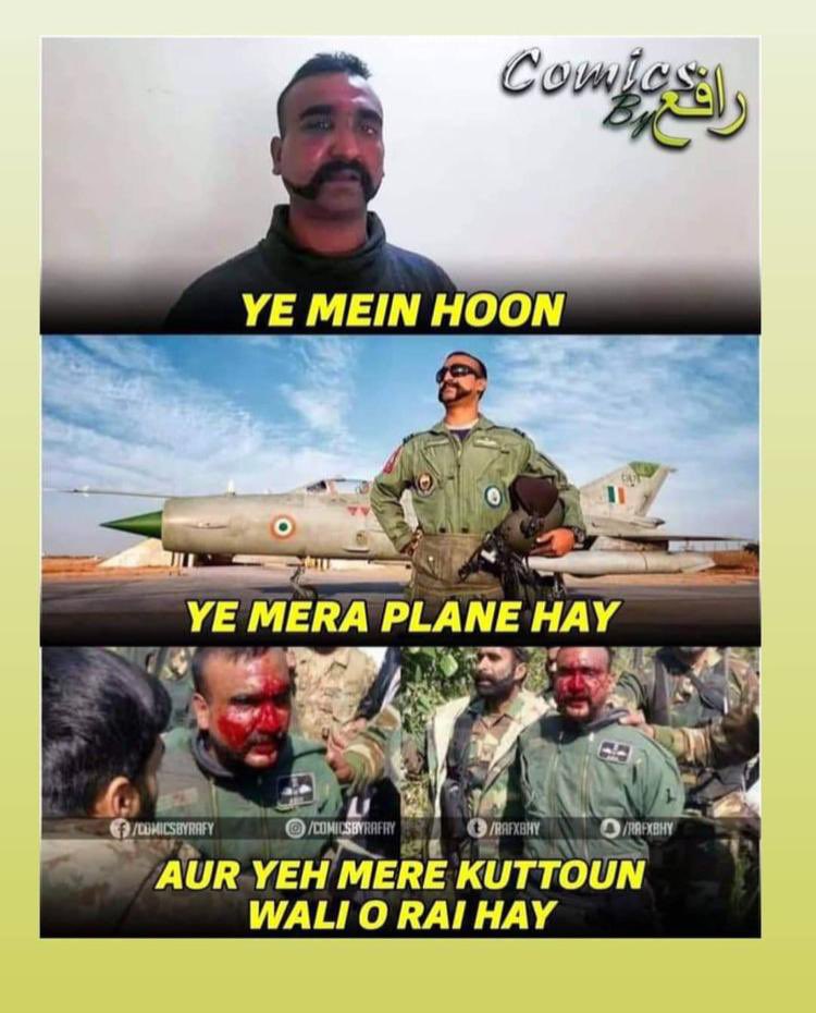 HniaziISF's tweet photo. Bcz February is month of Abhinandand  #PawriHoRaiHai https://t.co/81PwT42K2S