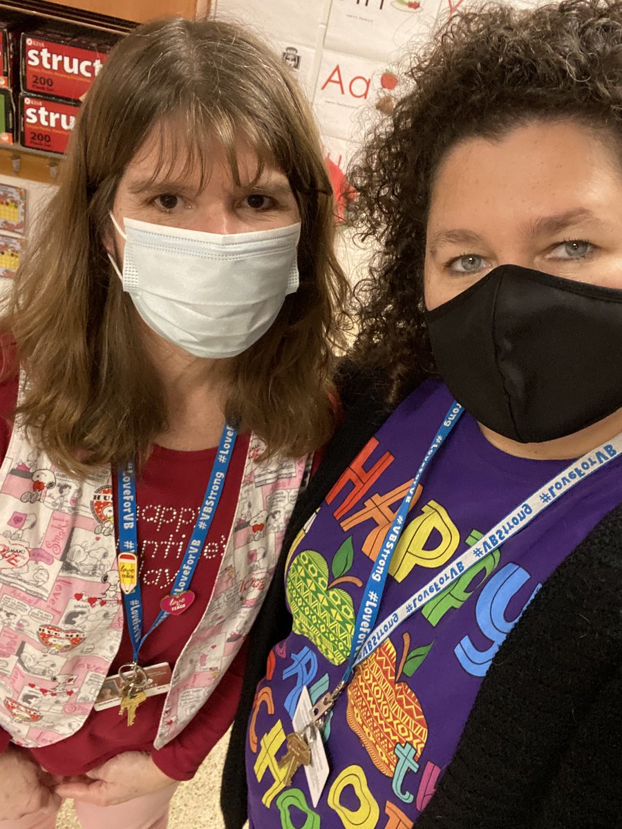 Pulling double duty today!  Happy Valentine’s Day AND 100th day of school!  Not only have we made it - we are killing’ it! ❤️ 💯 <a href="/north_landing/">North Landing ES</a> <a href="/vbschools/">VBSchools</a>