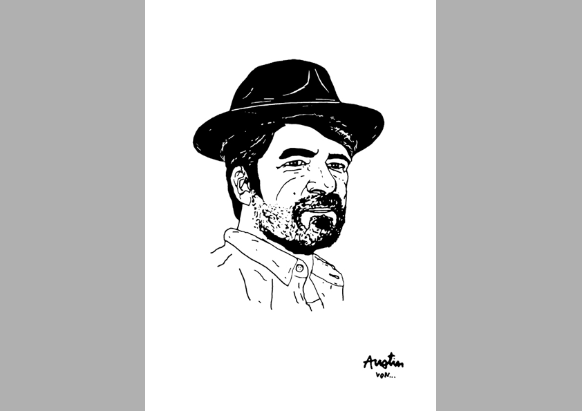 NEWStudioTM's tweet photo. #ArtistSupportPledge / #AustinVonNew #Profile #Portrait #Print #15 https://t.co/I7TlWRuKjR