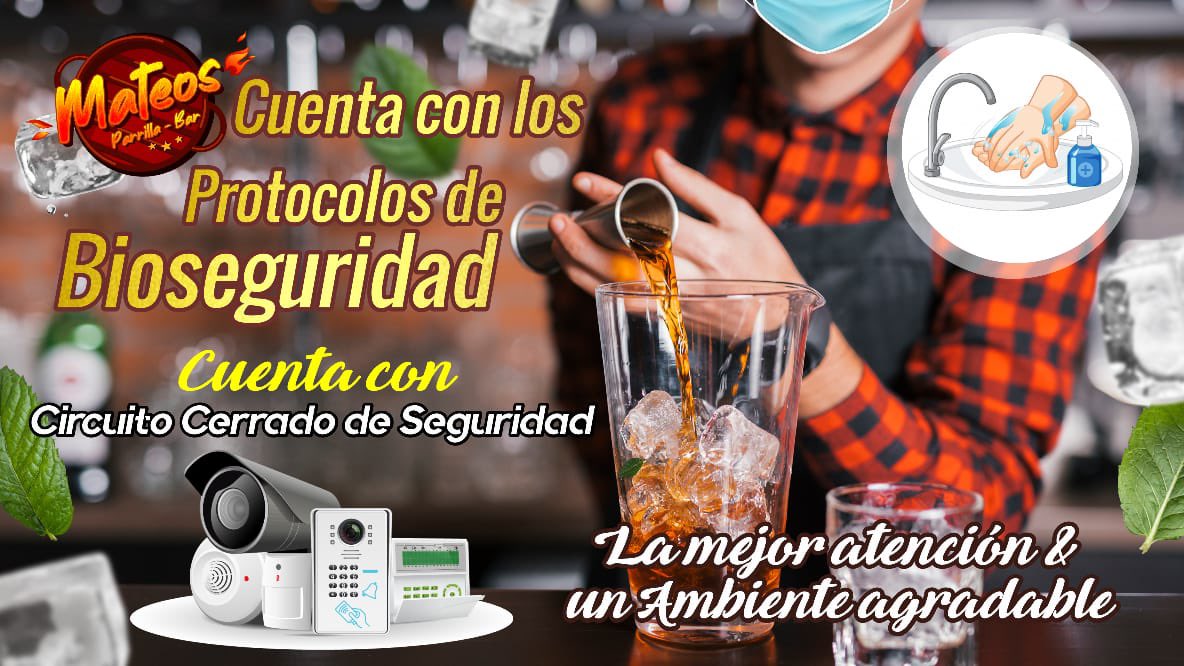MateosBar's tweet photo. SEGURO EN TODO SENTIDO ⚠️!! Ven y comparte una bebida con tu familia y amigos .. #NoTeExpongas #YoVoyAMateos🍃🍻🔥 https://t.co/onSyqqy698