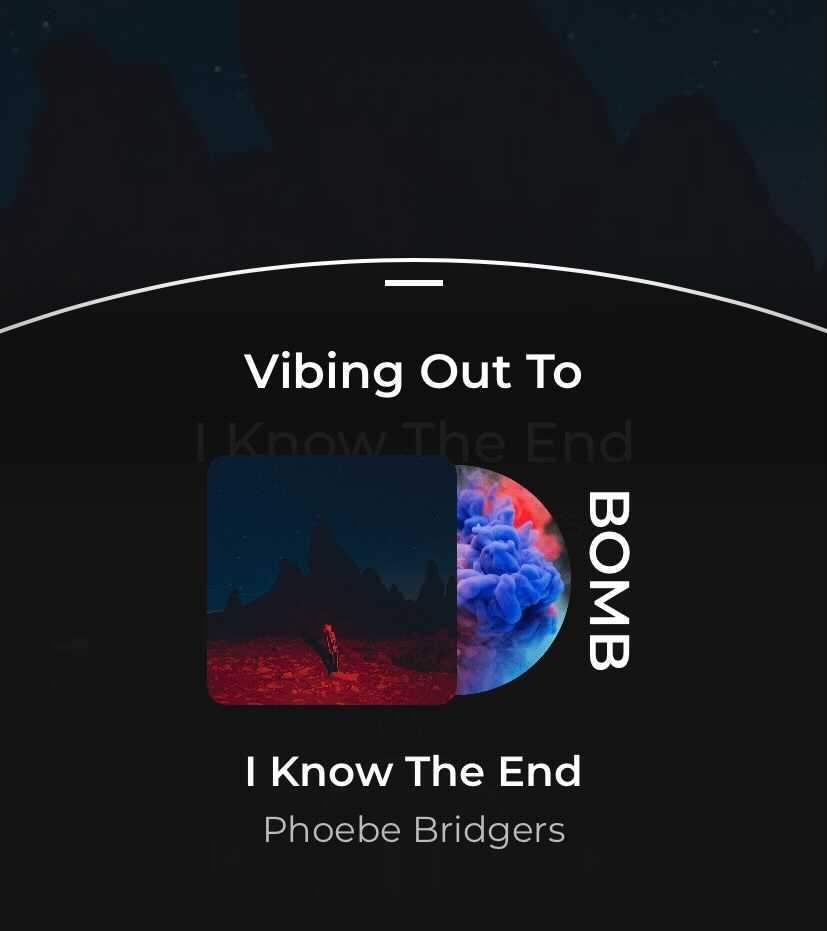 AudibleReality_'s tweet photo. Like Phoebe Bridgers said “Windows down, scream along” and hear her song differently with the Bomb vibe (Link in Bio.)
#vibe #phoebebridgers #iknowtheend #windows down #music  #AudibleReality #HearMusicDifferently https://t.co/b4ydaD6FKA