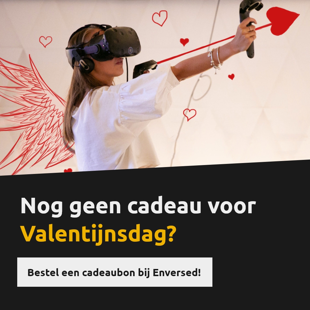 Een bosje bloemen of een doosje chocolade te afgezaagd? Verras je lief dan met een "Flirtual Reality" date in ons VR Center. Bestel snel een cadeaubon bij Enversed en geniet van jullie dagje uit zodra we weer open zijn. Tot snel tortelduifjes! 💘
#valentijn #vr #virtualreality