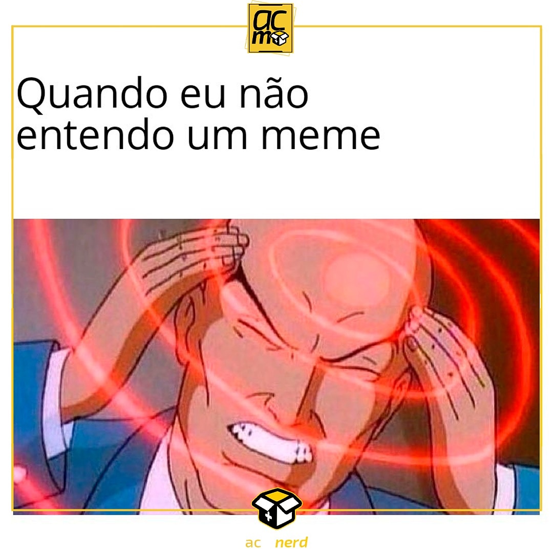 BussolaNerd's tweet photo. Tem meme que só gênio entende!
#acmpodcast #acm #acmnerd #acervomais #memesbrasileiros #meme #memesbr #memesbrasil #memes #memesengraçados https://t.co/oqOdlKXSiq