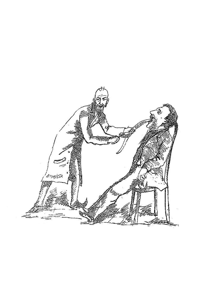 Lunfardo2's tweet photo. "Long tongue"

- Periodical publication "The funnyman".
- 1884. 

#illustration #illustrationartists #illustrations #blackandwhite #19thcentury #19thcenturyart #history #drawing https://t.co/ygEXSyhFCf