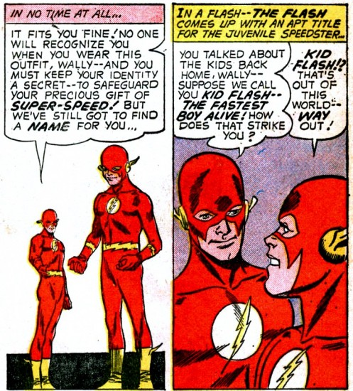 Wally West - The FlashThe nephew of Barry & Iris, Wally was the sidekick of Barry as Kid Flash until the Death of Barry. Wally took up the mantle and became the 3rd Flash. He was the mentor of Bart Allen, husband of Linda Park, father of Jai & Irey, and a Justice League Member.