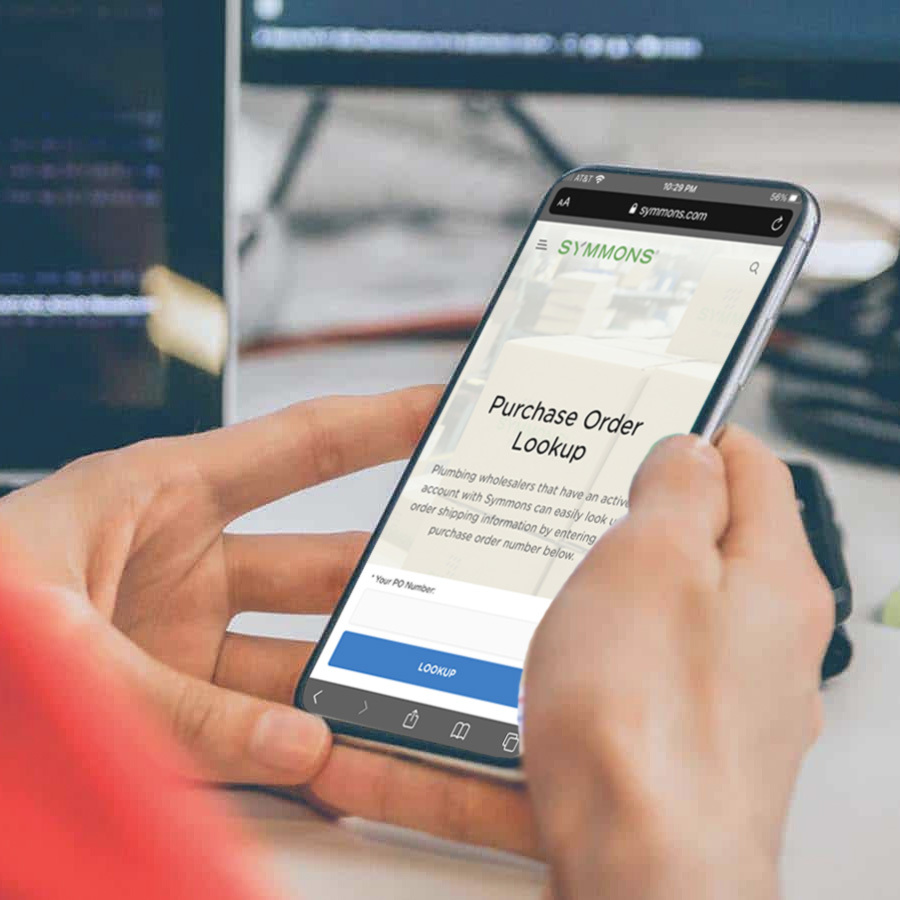 Our NEW Symmons.com website makes it easy to get the help you need fast so you can get back to business. With improved customer service tools, videos, and an improved PO Lookup tool, we’re always here to help.