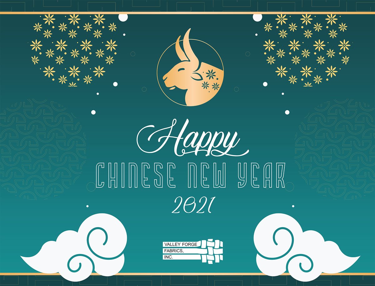 Happy Chinese New Year! 2021 is the Year of the Ox. In Chinese culture, the Ox is a valued animal because of its role in agriculture, being hardworking, and honest. Are you an Ox?

#welcometothevalley #valleyforgefabrics #chinesenewyear #yearoftheox
