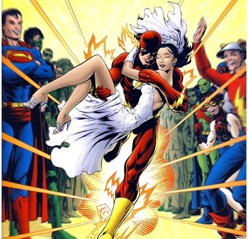 Wally West - The FlashThe nephew of Barry & Iris, Wally was the sidekick of Barry as Kid Flash until the Death of Barry. Wally took up the mantle and became the 3rd Flash. He was the mentor of Bart Allen, husband of Linda Park, father of Jai & Irey, and a Justice League Member.