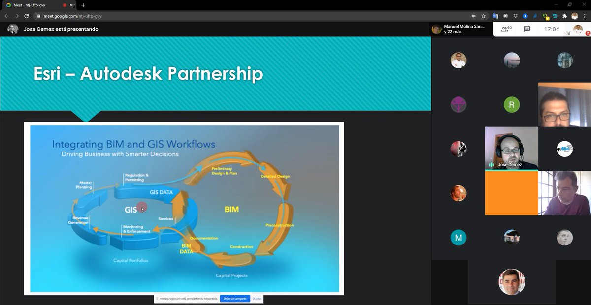 Ciguratarq's tweet photo. Asistiendo a la charla de @GubimMLG Hablado de GIS Y BIM super interesante la charla.

#bim #gis https://t.co/KaUOPDkNmO