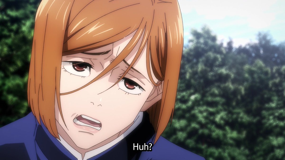 Nobara is of the opinion that being a jujutsu sorcerer is all about strength, she doesn't think there shouldn't be a difference between sexes, staying true to her character.She believes everyone should be judged based on their abilities to accomplish the tasks they're handed