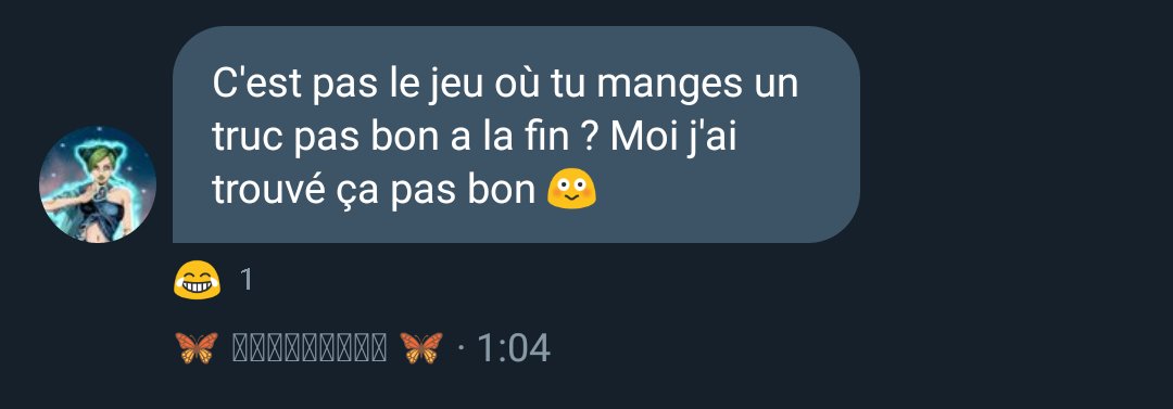  @Sassokamy aime le jeu de la biscotte visiblement