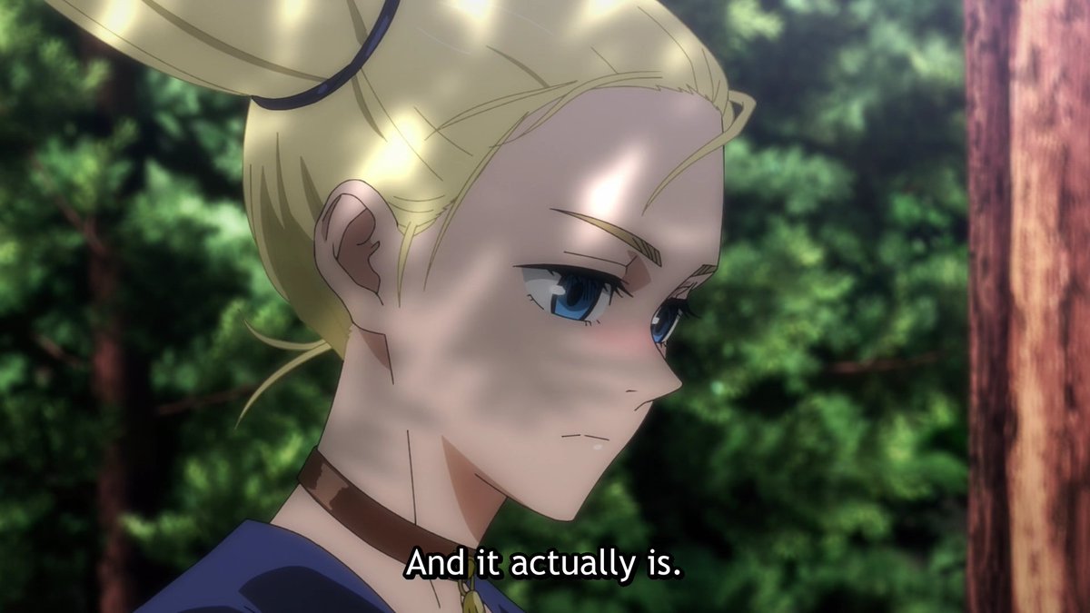 Nobara is of the opinion that being a jujutsu sorcerer is all about strength, she doesn't think there shouldn't be a difference between sexes, staying true to her character.She believes everyone should be judged based on their abilities to accomplish the tasks they're handed