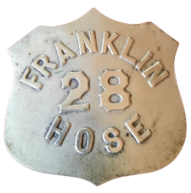 FiremansHall's tweet photo. Franklin Hose Company No. 28 was instituted on this day in 1838. They were located on South Street, just below Broad. In 1867 they purchased the charter of the Harmony Fire Company and changed their name to the Harmony Hose and Steam Fire Engine Company. #PhillyFireHistory https://t.co/6AFbhWUIXb