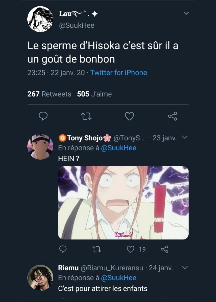  @giornolechomeur 10/10 en réactivité sur le dernier screen