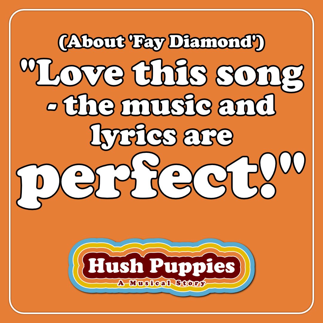 SensitiveRobotM's tweet photo. (About ‘Fay Diamond’) “Love this song - the music and lyrics are perfect!”
#hushpuppies #broadway #innocence #rockmusicals #musicals #rockmusic #36questions #littledidiknowmusical #podcastmusical #podcast #podcasts #podcastlife #podcastlove #musicaltheater #musicalday https://t.co/mfkihTXPWT