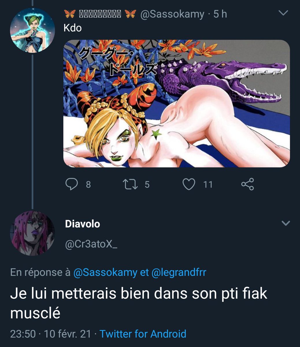 Toute cette argumentation pour une blague c'est terrible (premier screen)
