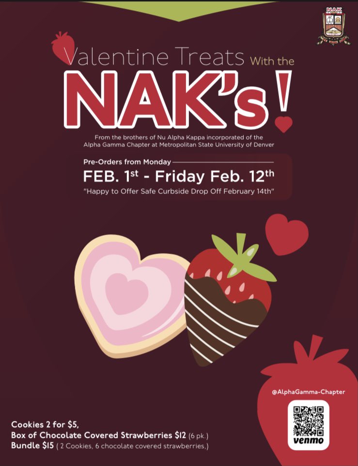 LAST DAY to purchase these delicious sNAKs, so place your orders to have them delivered to you on Valentine’s Day !