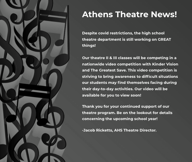 Athens City Schools Fine Arts tweet media