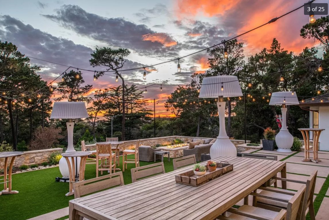 bestworstzillow's tweet photo. These homeowners cranked their #outdoorspace up a notch. Check out the whimsical exterior #heatlamps! #OutdoorOasis. #MomentOfZen. Have you had some water recently?
#ZillowZen
#BestAndWorstOfZillow
#RealEstate
#RealEstatePhotography
#BackyardSpaces https://t.co/miHSmHHhUW