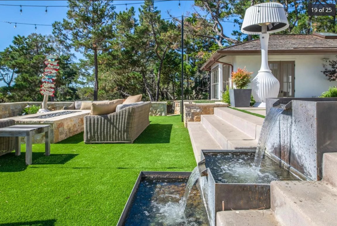 bestworstzillow's tweet photo. These homeowners cranked their #outdoorspace up a notch. Check out the whimsical exterior #heatlamps! #OutdoorOasis. #MomentOfZen. Have you had some water recently?
#ZillowZen
#BestAndWorstOfZillow
#RealEstate
#RealEstatePhotography
#BackyardSpaces https://t.co/miHSmHHhUW