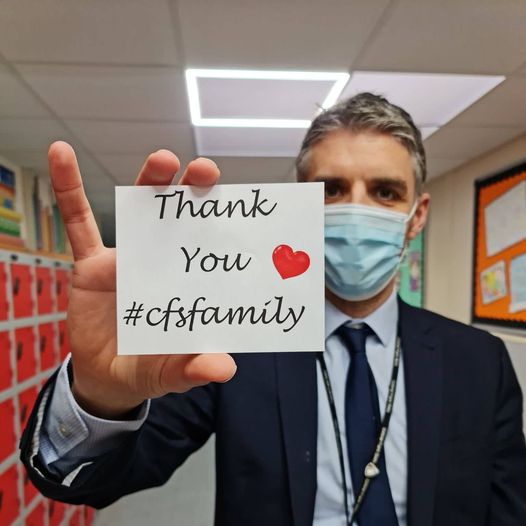 We want to say a huge 'Thank you' to our home school teachers. Not our staff, but the unsung heroes, the parents and carers of our #cfsfamily ❤️
We cannot thank you enough for all of your time and effort you have put in to helping us by helping your children 🥰
Annnnnd...relax :)