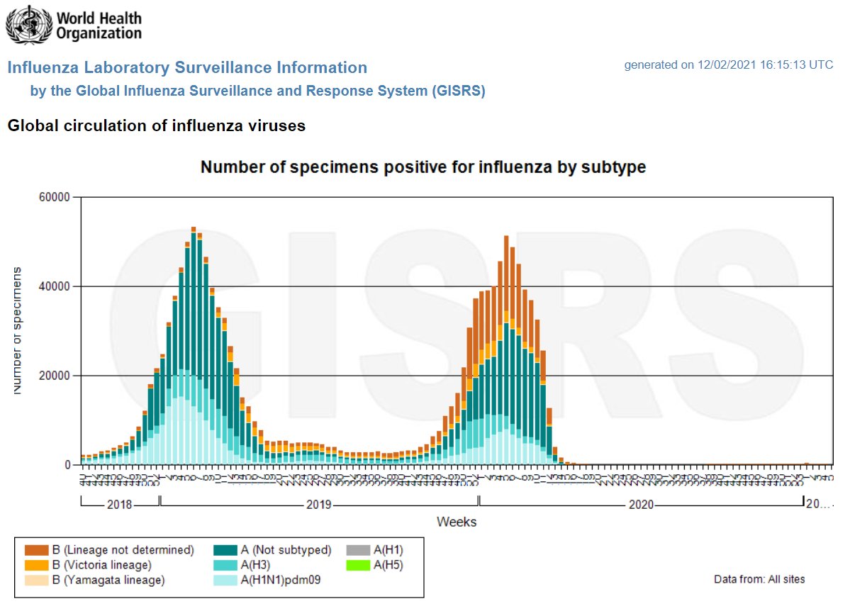 The global flu chart from WHO. https://apps.who.int/flumart/Default?ReportNo=10