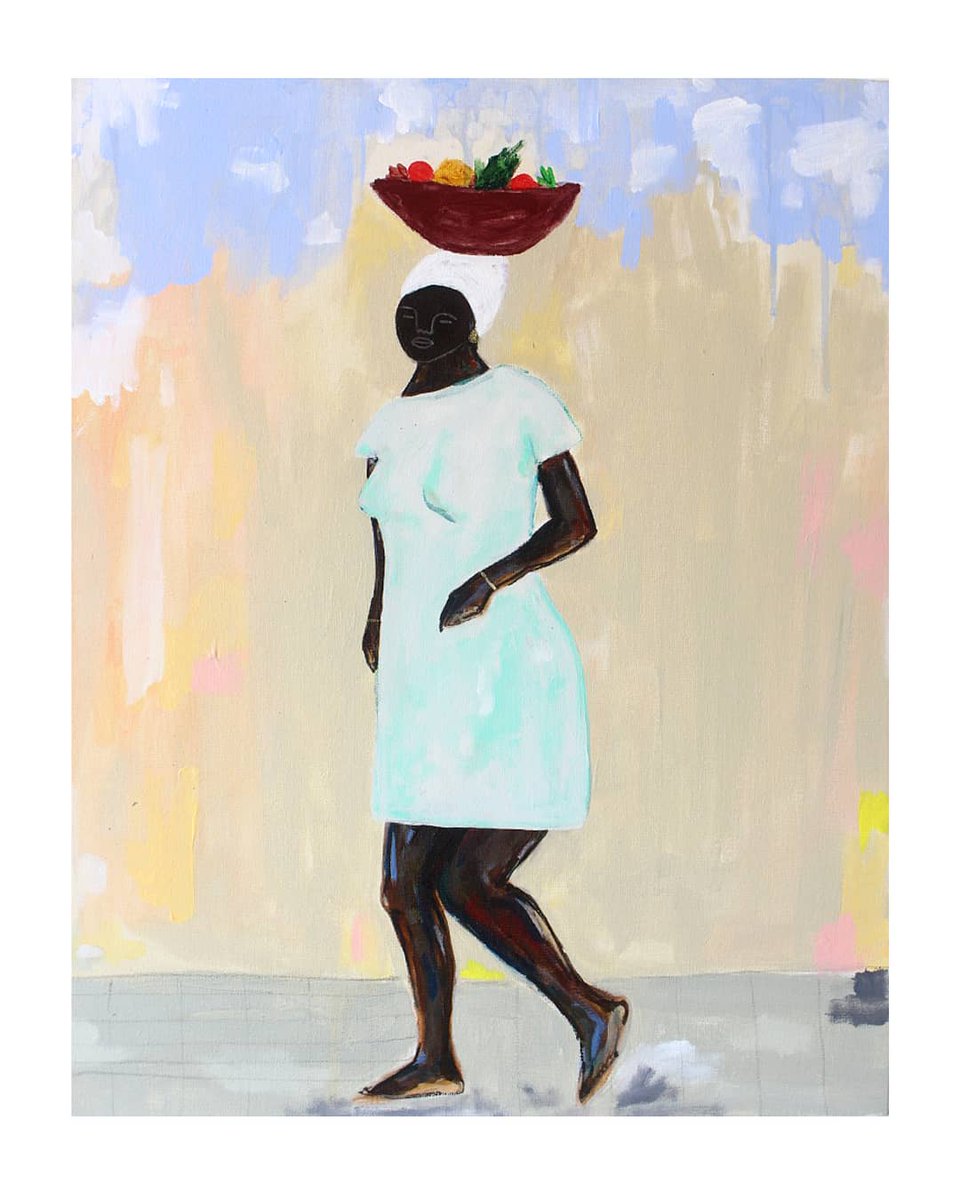lariszst's tweet photo. " O equilíbrio de Dona Lúcia"
Acrílico e lápis de cor sobre tela 40 x 50
VENDIDO 🌿🙌🏽
.
.
.
Dona Lúcia foi uma mulher incrível, que conheci quando criança e teve um papel marcante na minha vida.
.
.
#art #artistbrazil #afropunkbrazil #afropunk #acrylicpainting #afrobrazillian https://t.co/j92xI66SIq