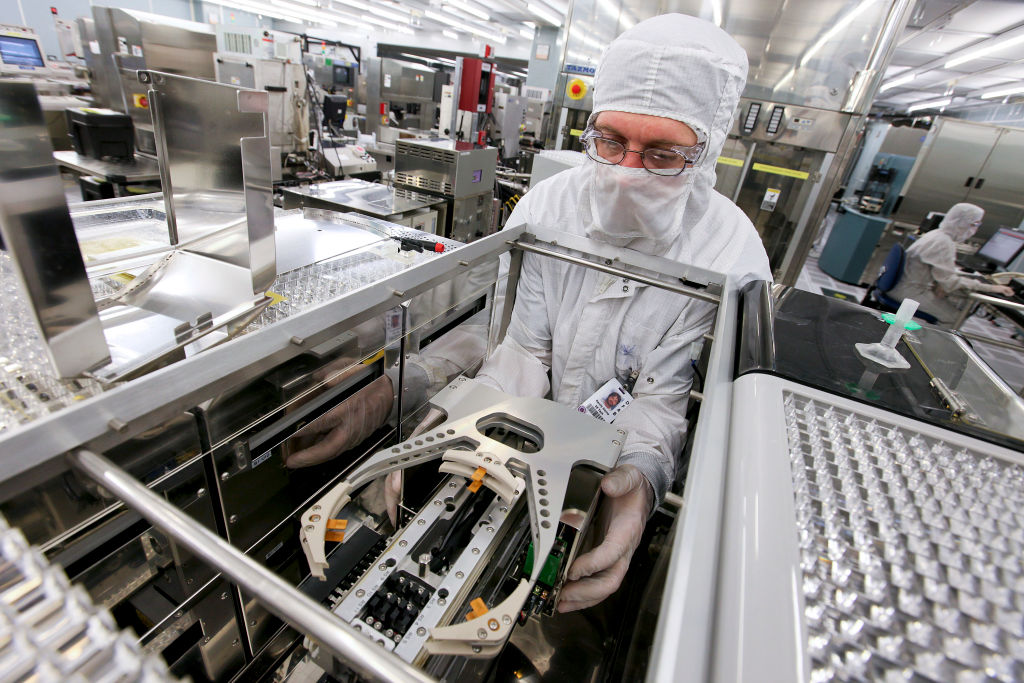 In 1930, Texas saw the creation of Geophysical Service, a company that used sound waves to prospect for oil.In 1951, the company became Texas Instruments, which became the first company to design silicon transistors and develop computer chips  http://trib.al/3v1ygaQ&nbsp;