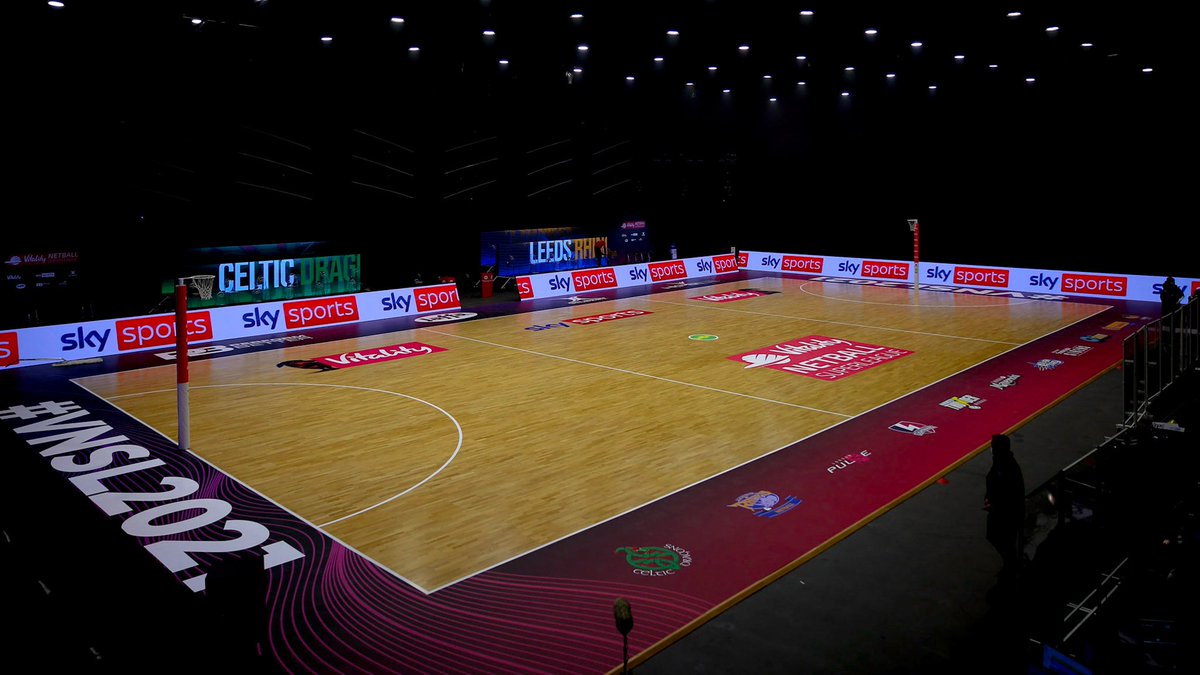 NetballSL's tweet photo. The stage is set 🏟️

The first game of #VNSL2021 is just minutes away 🔥 https://t.co/JlGYnPn9B6