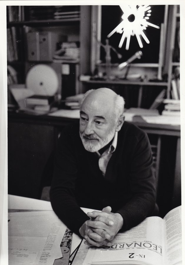 “Creativeness in art does not appear . . . to differ in kind from creativeness in science or any other human activity” —Frank Malina,  @leonardo founder. Photo courtesy of Malina Family Archives.