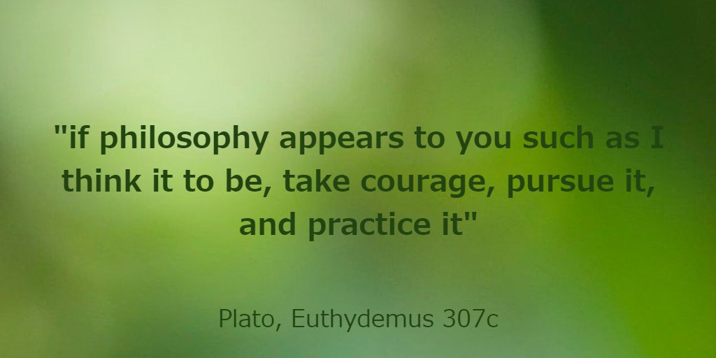 mindymandell's tweet photo. "if philosophy appears to you such as I think it to be, take courage, pursue it, and practice it" #Platonism #Philosophy #Spirituality https://t.co/AFuC3jskxl