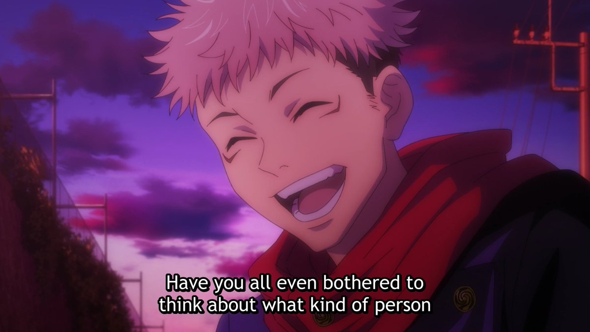 Having the Mai/Maki comparison brought here teaches you to learn who a person really is before judging them.Just as in Yuji's case.