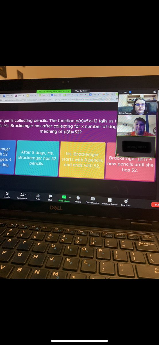 KatlynPeeps's tweet photo. LOVING that students are CHOOSING to join zooms on SNOW DAYS! The cold never bothered us anyway. #GCForward https://t.co/CTJrdcHNue