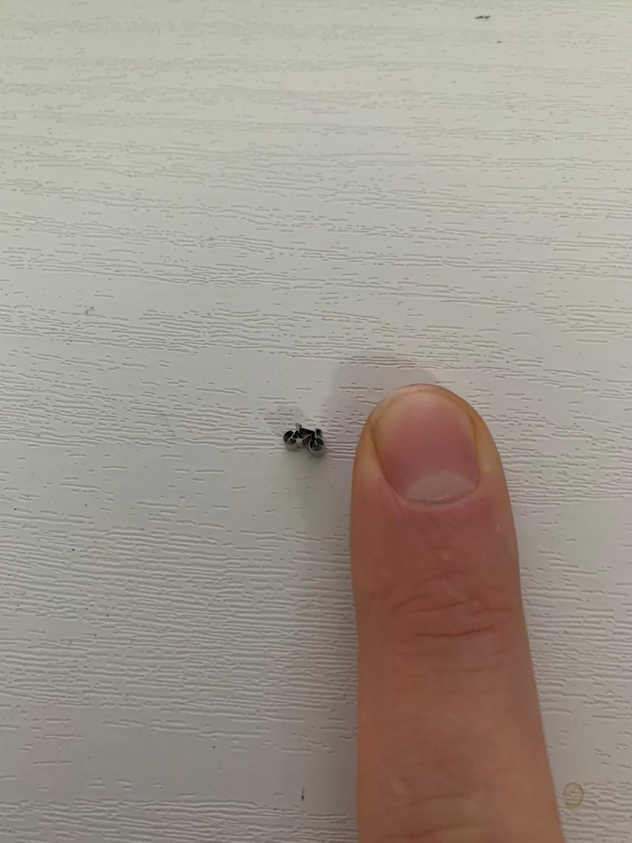FcLaserLTD1's tweet photo. #fridayfun And this is a shocker 😲

I set the guys a challenge to create the tiniest precision laser cut part they could.... this is the result! It’s incredible my camera could barely capture it.

Well done team

#amazing #lasercutting #precisionmachining #wow https://t.co/FuAKcs10Z8