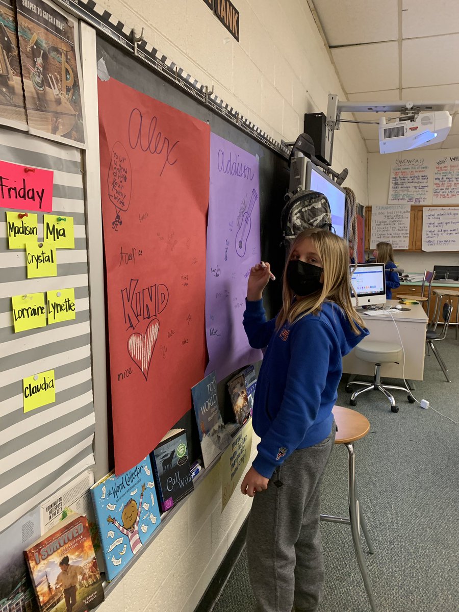 Graffiti boards of positive notes to each other. CONNECTION is key. #CAPEPROUD