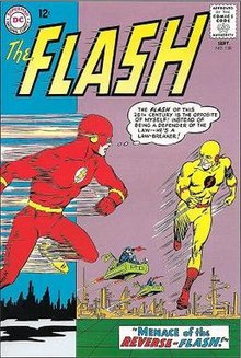 Eobard Thawne - The Reverse FlashA scientist from the future who was obssesed with Barry Allen replicated the energy that gave Barry his speed and became a speedster. Eobard had a mental break when he discovered his destiny as the Reverse Flash and became Barrys greatest enemy.