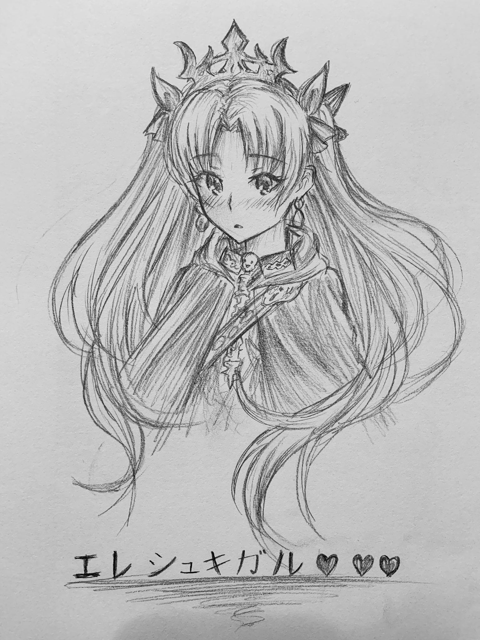 Mega Mouse Arts Here Are Some Recent Sketches Kagamine Rin Ereshkigal And An Original Character W I Hope You Like Them Kagaminerin Ereshkigal Vocaloid Fategrandorder Fgo Oc かわいい エレシュキガル フェイトグランド