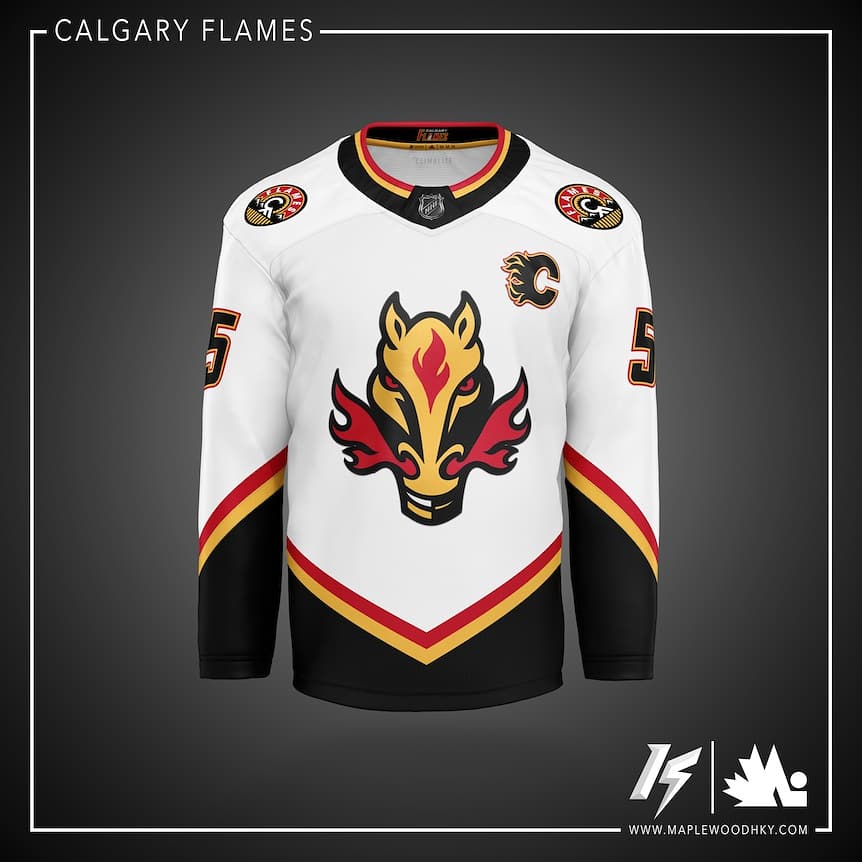 These Flames jersey concepts featuring Blasty are some of the