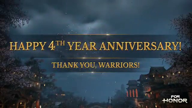 С Днём Рождения, For Honor!