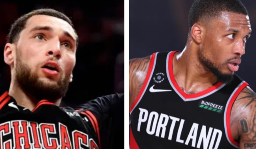 The Bulls are building Portland East. Dame is a combo guard. Dame is 30...Zach is 25, and he’s developing into a very similar player...Insane range, w/ the ability to score from anywhere. Zach today is as good offensively as Dame was at 25.