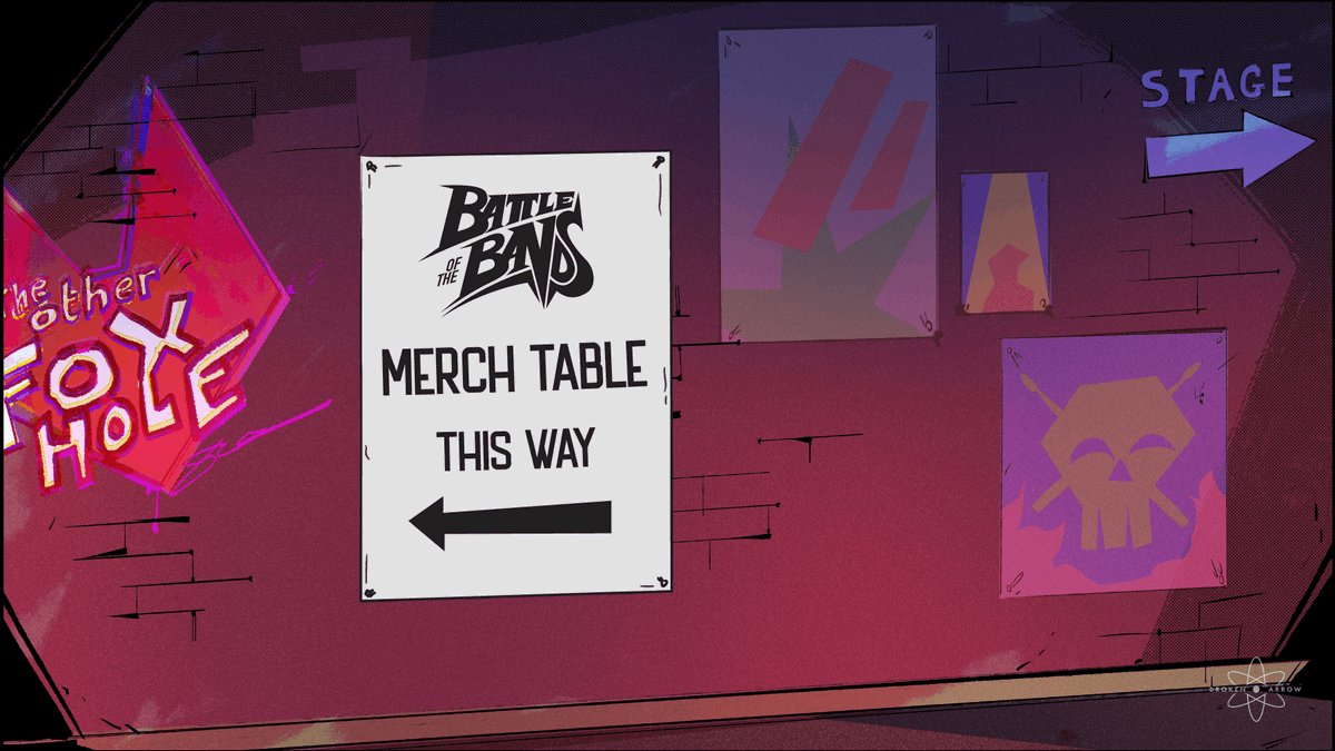 ❗️❗️BATTLE OF THE BANDS MERCH IS COMING❗️❗️
shop.brokenarrow.co
Details coming Monday! Get ready rockers.
----
Created by Allissoon Lockhart <a href="/TheCelticTampon/">Allissoon in 🇯🇵- Animation Producer</a> 
Art by <a href="/sheeprilyn/">Aprilyn ✿ Cunanan</a> ; edits by Jerrin Padre
Made by <a href="/gobrokenarrow/">BROKEN ARROW CO.</a> 

#band #merch #animation #art #artistsontwitter