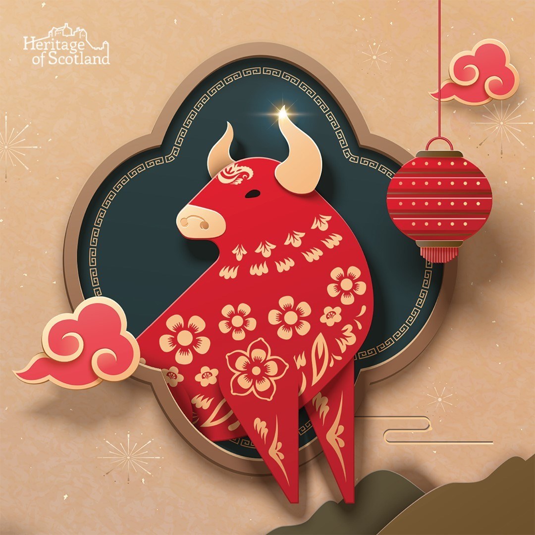 HeritageScot's tweet photo. Happy Lunar New Year 2021! 🎊 May the year of the Ox brings you all lots of good health, luck and prosperity. 🐂💪🏼

💰 Enjoy 21% off across our entire collection this weekend. Just use the promo code OX2021 at the checkout! 

Shop now: https://t.co/XR7xb0WD9w https://t.co/ByI5snSrYf