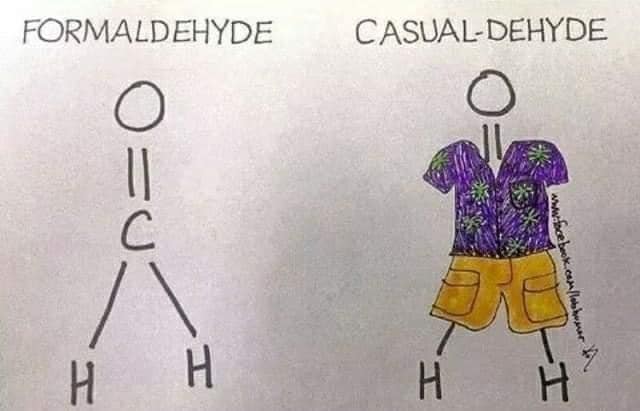 Casual-dehyde Friday!
