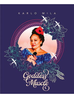 GODDESS MUSCLE by Pasifika poet Karlo Mila  @karlo_mila(Poetry Collection, out January 25)Hardcover edition  https://huia.co.nz/huia-bookshop/bookshop/goddess-muscle-2/#readmore @Huiapublishers