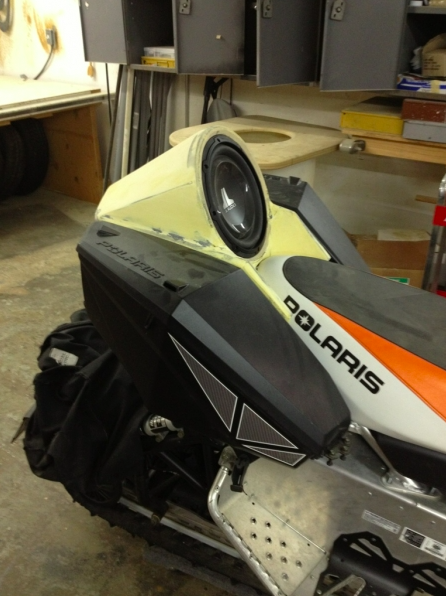 Mach1_CarAudio's tweet photo. We don’t complete installs on just vehicles. Check out this awesome 2012 Polaris Snowmobile we worked on! https://t.co/j0NAm2D69e