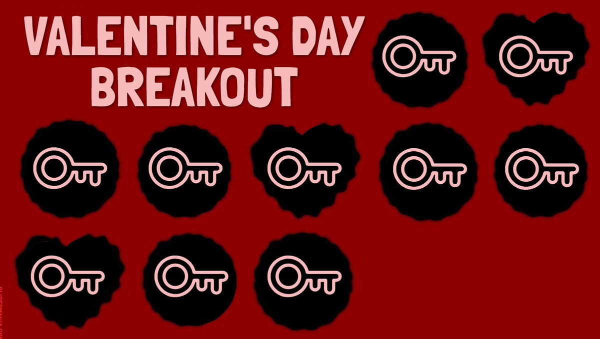 SAtechieteacher's tweet photo. ❤ Valentine's Day Breakout with @genially_en ❤ Have fun! #neisditech #breakout #genially #valentinesday2021  https://t.co/zbOr8qccBU https://t.co/lzKfm5f9XX